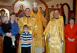 Fr John Vitko and Dn Sean Levine